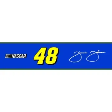 Nascar Racing Driver Jimmie Johnson #48 Wallpaper Border