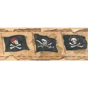 Arrr Its Pirate Wall Border