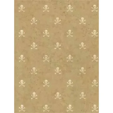 Skull and Crossbones Wall Paper