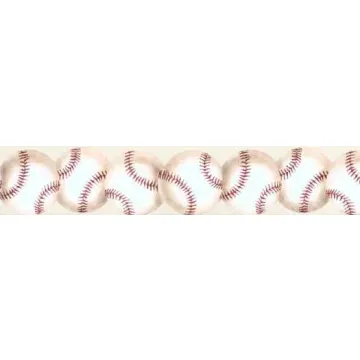 Baseball Die Cut Wallpaper Border KD0472B