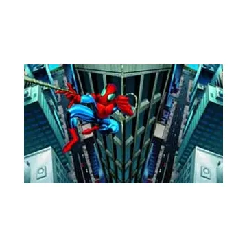 Spiderman Chair Rail Wallpaper Mural BZ9122M