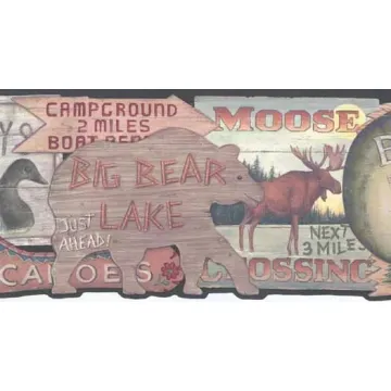 Wildlife Wallpaper Border