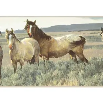Tan Horse Border