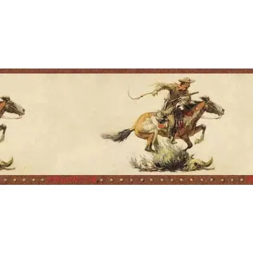 Winchester Cowboy Wallpaper Border