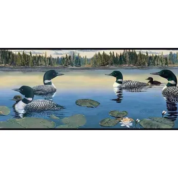 Loon Wallpaper Border