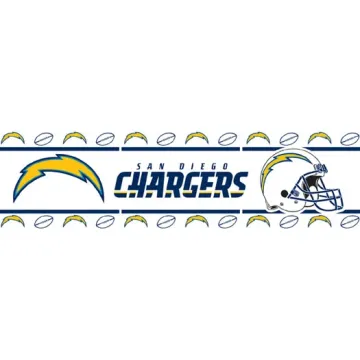 San Diego Chargers NFL Peel and Stick Wallpaper