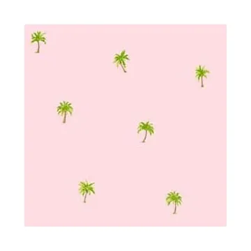 Candice Olson Pink Palm Tree Wallpaper