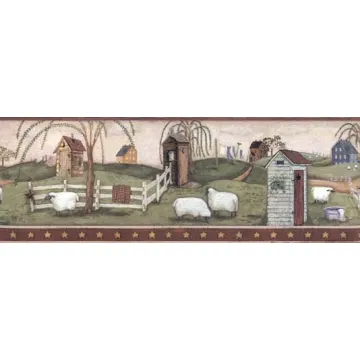 Outhouse Wall Border