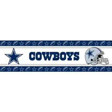 NFL Dallas Cowboys Peel and Stick Wallpaper Bor
