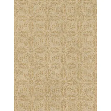 Stencil Design Tan Wallpaper