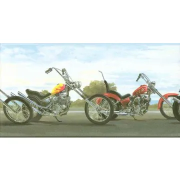 Cruisin Chopper Wallpaper Border