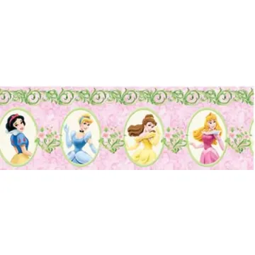 Disneys Princess Garden Wallpaper Border