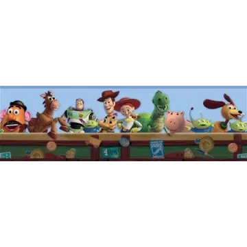 Disneys Blue Toy Story 3 Wallpaper Border