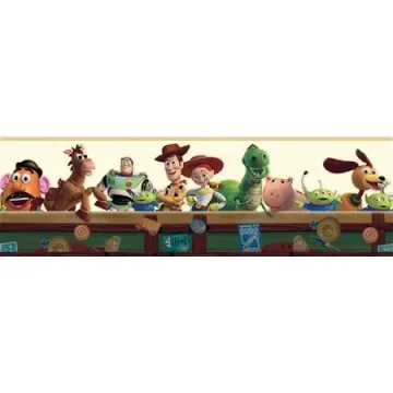 Disneys Cream Toy Story 3 Wallpaper Border