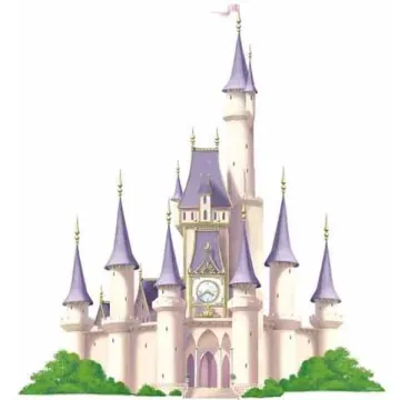 Disney\s Princess Castle Mini Mural