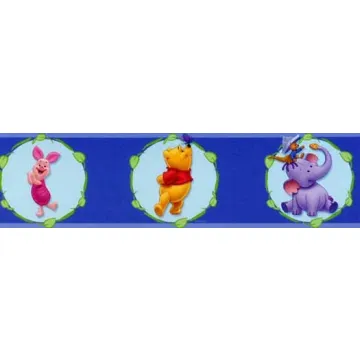 Disney Pooh Cameo Wallpaper Border