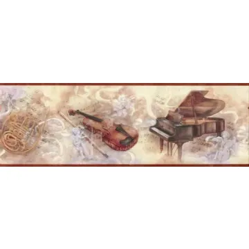 Heavenly Notes Wallpaper Border FF03032B
