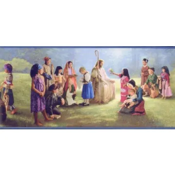 Children of the World Wallpaper Border