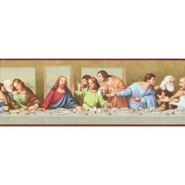 The Last Supper Wallpaper Border