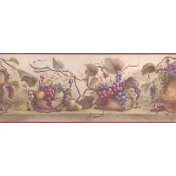 Vineyard Blessing Wall Paper Border