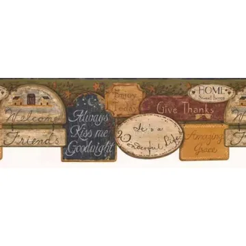 It's A Wonderful Life Wallpaper Border - York Wallcoverings