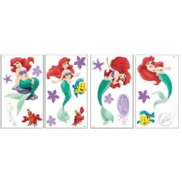 Little Mermaid Disney Wallpaper Appliques