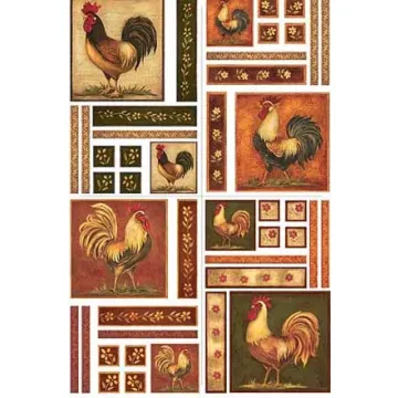 Gypsy Rooster Appliques