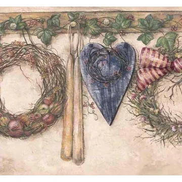 Country Novelties Wallpaper Border HS3012B