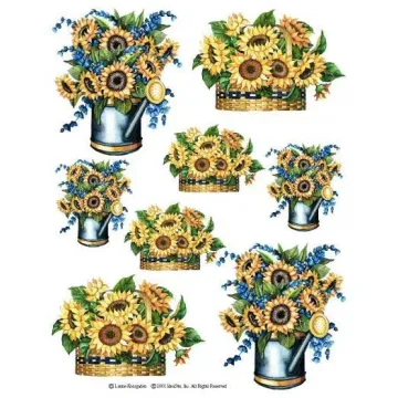 Sunflower Wallpaper Cutouts IS3229
