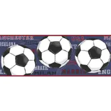 He Scores Soccer Wallpaper Border JE3540BD- 1 roll