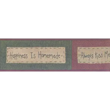 Country Sampler Wallpaper Border JN1724BD