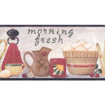 Morning Fresh Wallpaper Border JN1758BD
