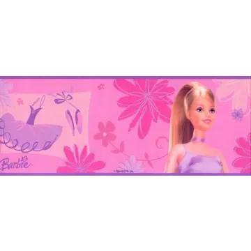 Ballet Barbie Wallpaper Border LK67100