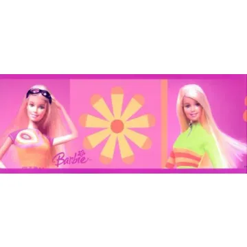 Pink Barbie Wallpaper and Border LK67100B