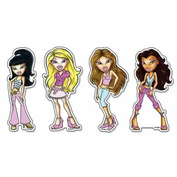Bratz Girls Vegas Cutouts LK67193