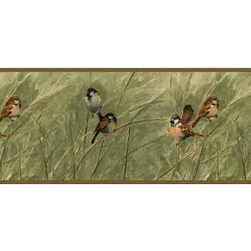 Sparrow Wallpaper Border