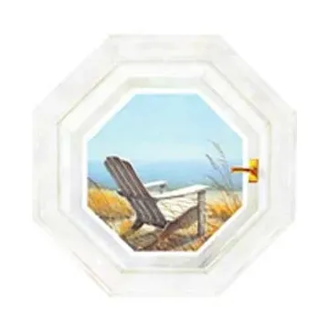 Shoreline Chair Octagon Window Mural