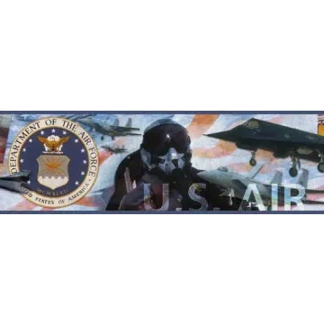 Air Force Wallpaper Border