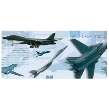 Military Airplane Wallpaper Border