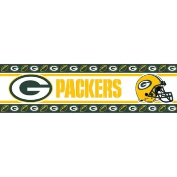 Green Bay Packers NFL Peel and Stick Wallpaper 