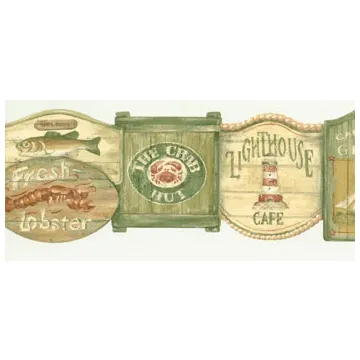 Green Seafood Cafe and Grill Border PB58039DB