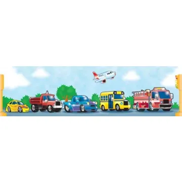 Transportation Wallpaper Border