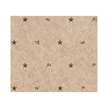 Barn Star and Berry Wall Paper
