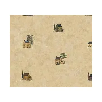 Shaker Houses Wallpaper