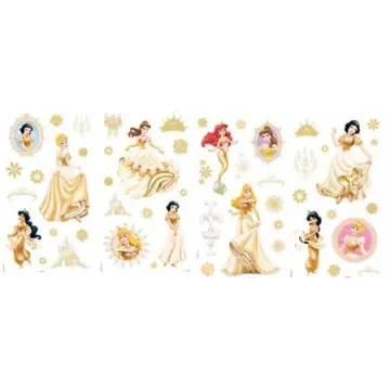 Disneys Princess Enchantment Glitter Appliques PDCLWS1