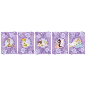 Disneys Purple Fairy Wallpaper Border