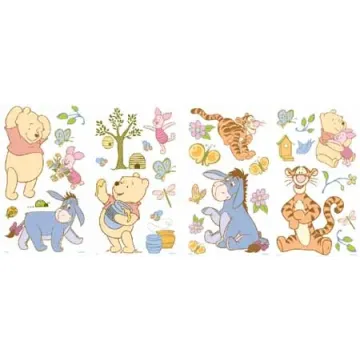 Disneys Pooh Baby Wall Stickers
