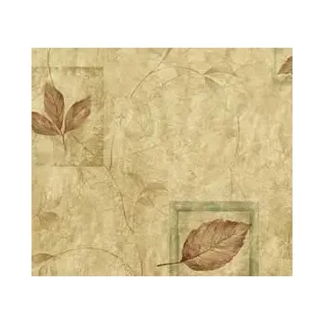Faux Leaf Toss Wallpaper