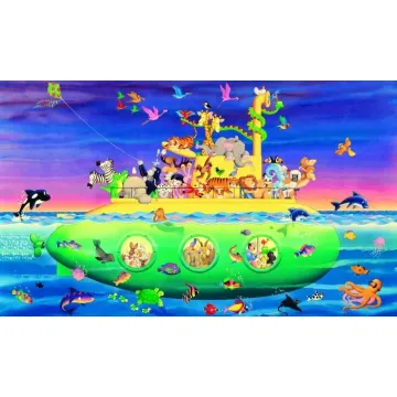 Noahs Ark Sub Mural