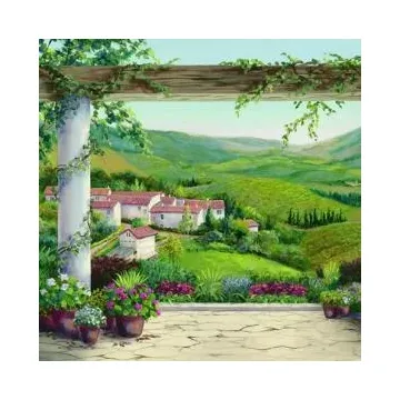 Italian Villa Mural